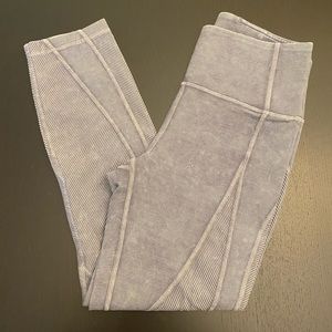 Lululemon Wunder Under Crop - Washed Luna